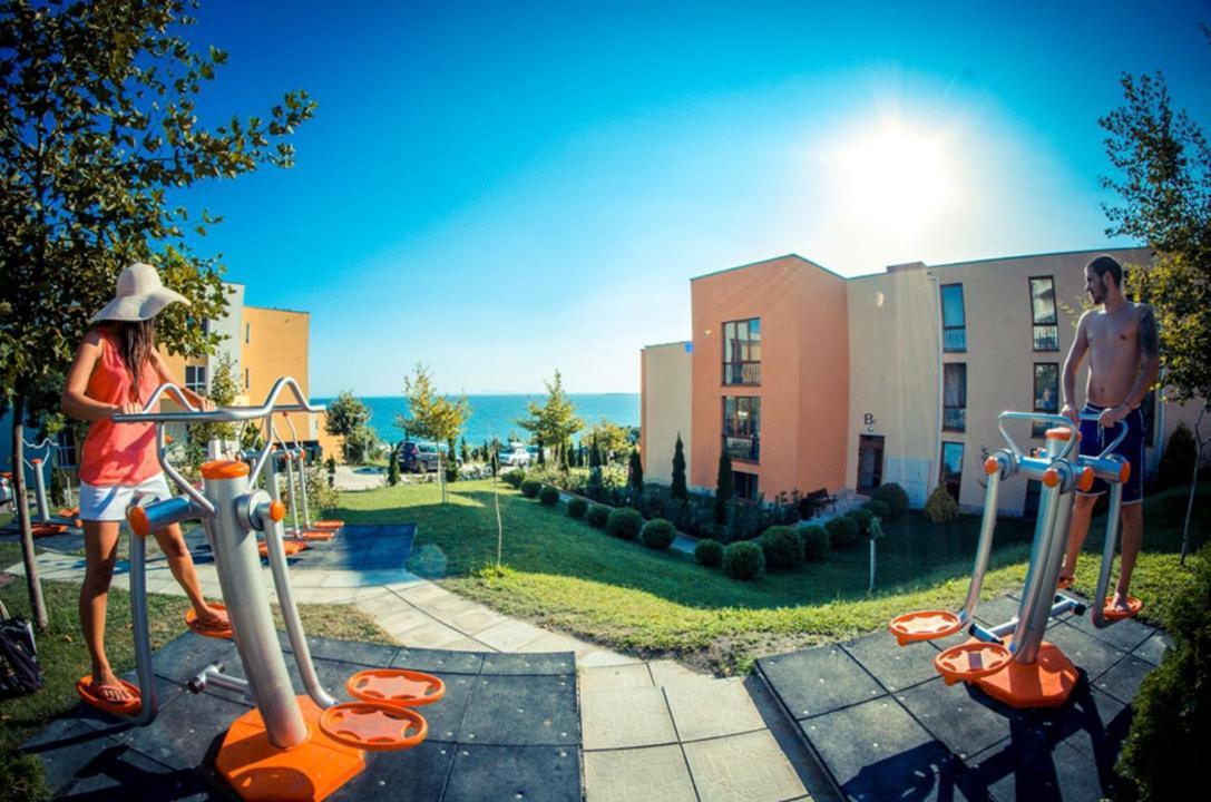 Panorama Marina Fort Beach - Premium Apartments Sea Viev Sveti Vlas Dış mekan fotoğraf