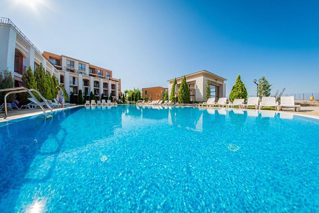 Panorama Marina Fort Beach - Premium Apartments Sea Viev Sveti Vlas Dış mekan fotoğraf